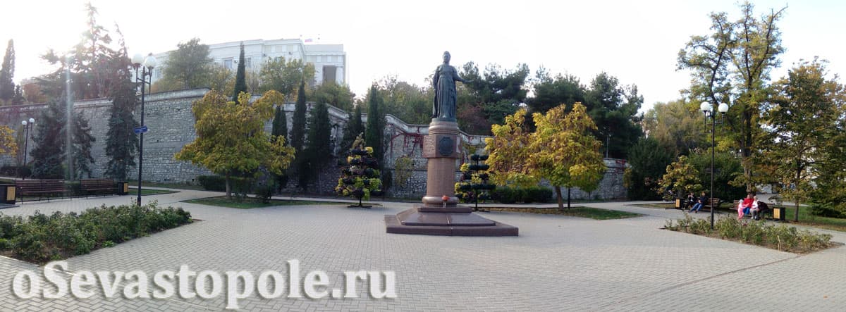 Памятник Екатерине ii в Севастополе