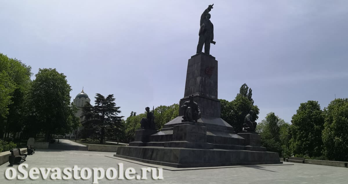 Памятник Ленину в Севастополе история
