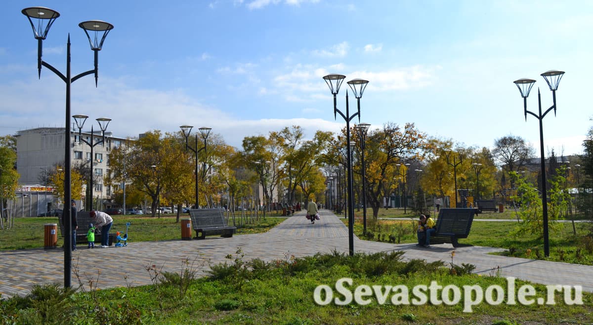 Фото парка Николая Музыки в Севастополе